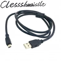 Кабель для камеры с ферритовым сердечником Mini-B USB 2 0 1 5 м футов 100 шт./лот |