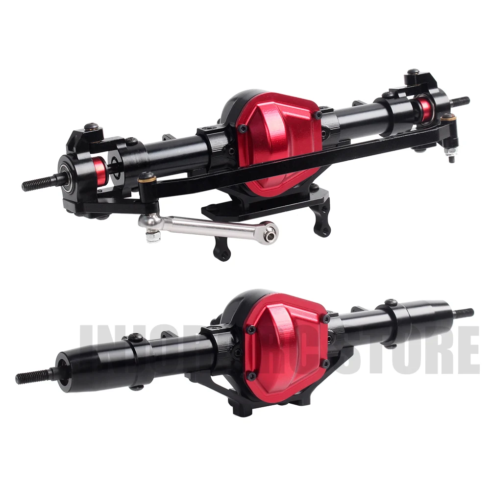 

Metal CNC Front/Rear Axle for 1/10 RC Rock Crawler Axial SCX10