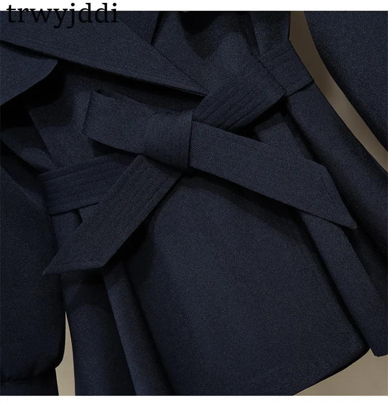 Корейская Весенняя Осенняя ветровка Женская новая приталенная верхняя одежда короткое пальто для женщин N344