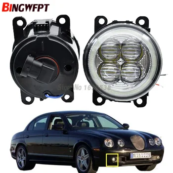 

2x Super Bright Angel Eyes White Blue Led Fog light Lamp For Jaguar S-Type (CCX) Saloon 1999-2007