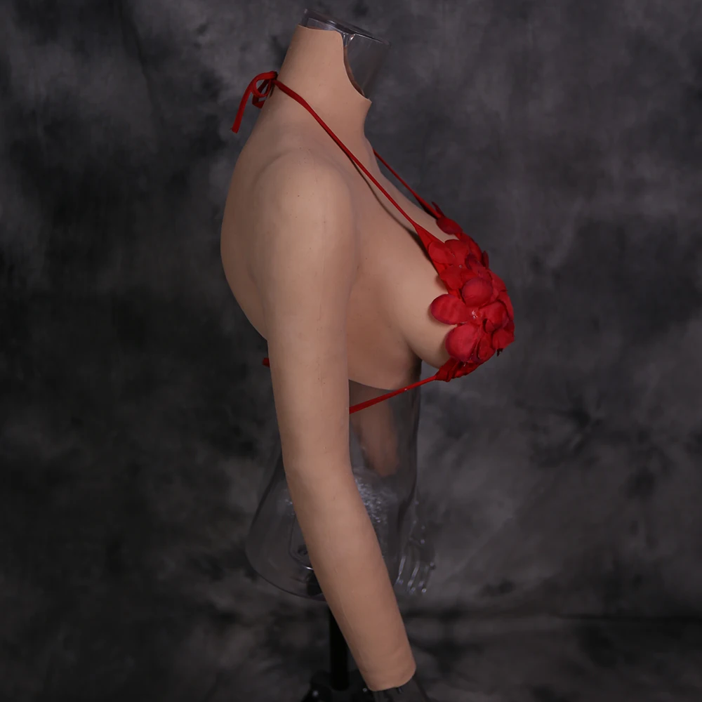 Dokier реалистичные силиконовые crossdressing огромные поддельные груди формы с руками