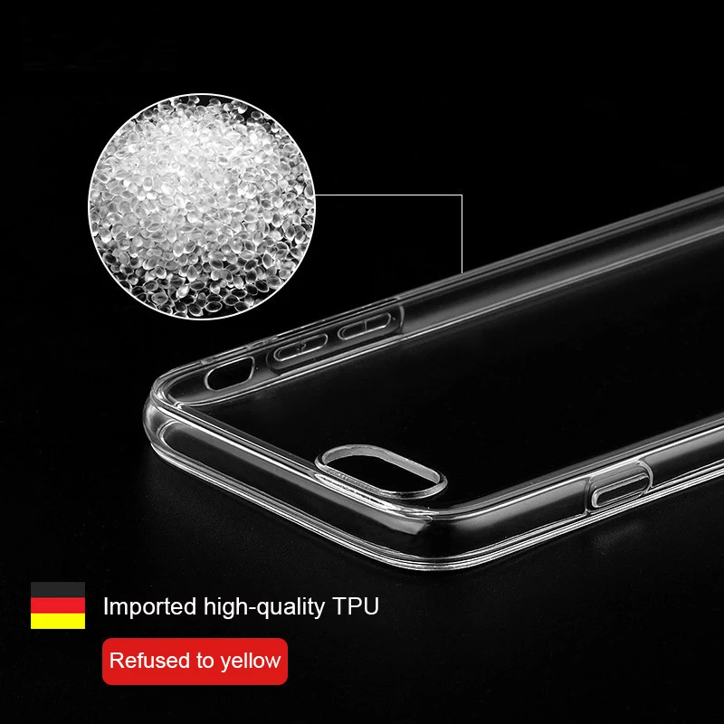 Ультратонкий Мягкий силиконовый чехол Nephy из ТПУ для iPhone 6 5 s c 6s 5s 5C SE 6Plus Plus 7 8 7Plus