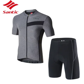 

Santic Cycling Jersey Set Men Road Pro Bike Bicycle Clothing Suit Breathable Racing Jersey 2018 Ropa Ciclismo