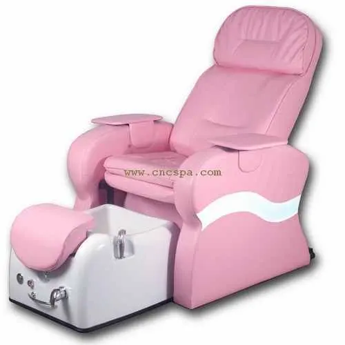 Buy Newly pink pedicure chair with portable bathtub