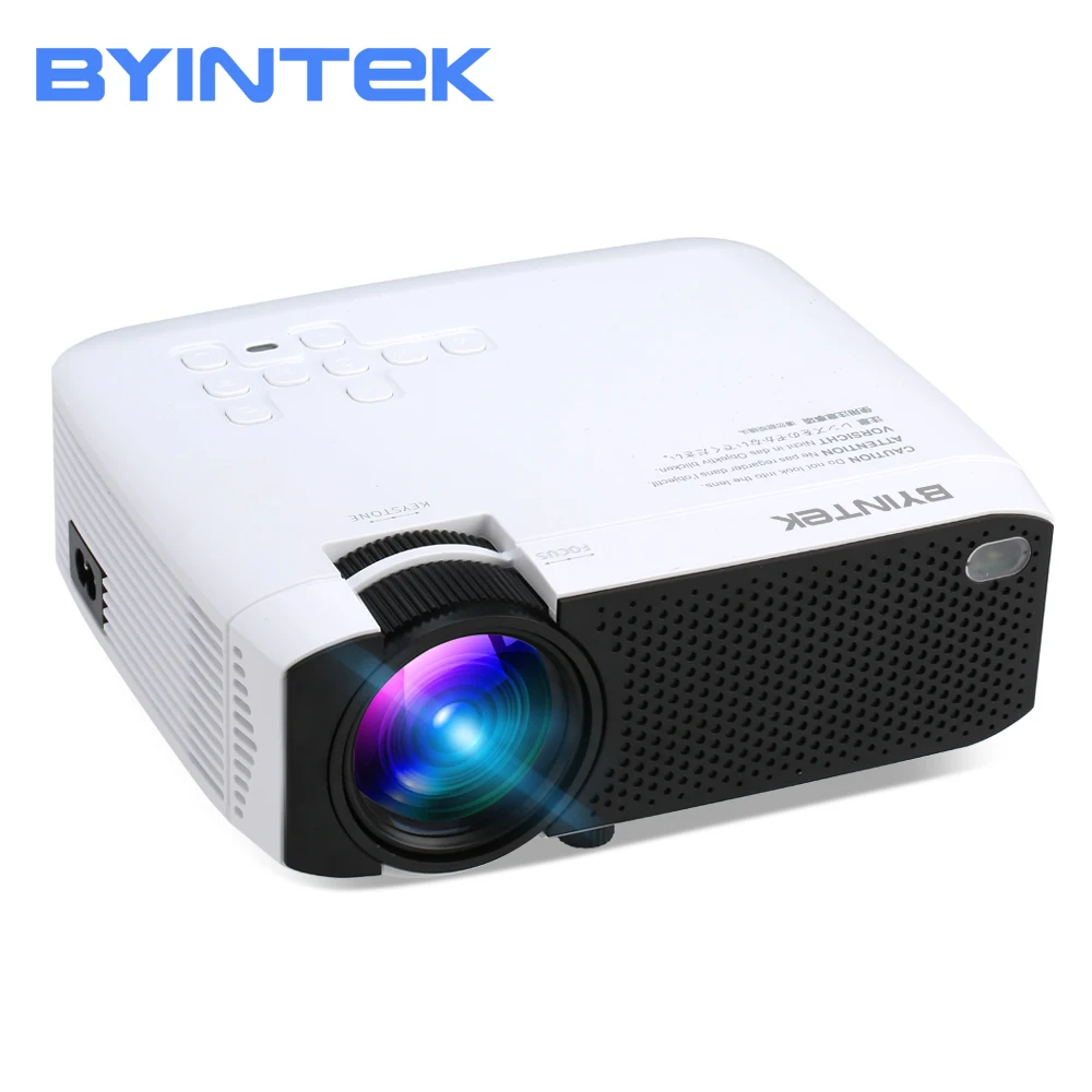 

2018 BYINTEK SKY F17 Mini LED Portable Home Theater LCD Video Digital HD Projector with HDMI USB Stereo Speaker