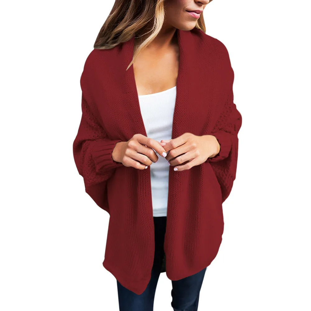 Female Cardigans Big size Knit Cardigan coat Korean Long Sleeved Sweaters Plus Size Maglioni 27751 Dames Trui Vrouwen Sueter Top