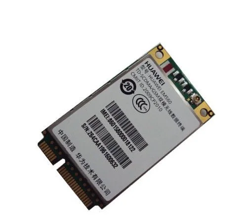 JINYUSHI для EM560 3G 100% новый и оригинальный подлинный дистрибьютор Mini PCIE EDGE HSDPA TD-SCDMA