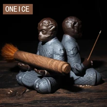 Чай pet056 глиняный чай бутик украшения для домашних животных ладан вставленный поднос церемония Аксессуары Зодиак обезьяна