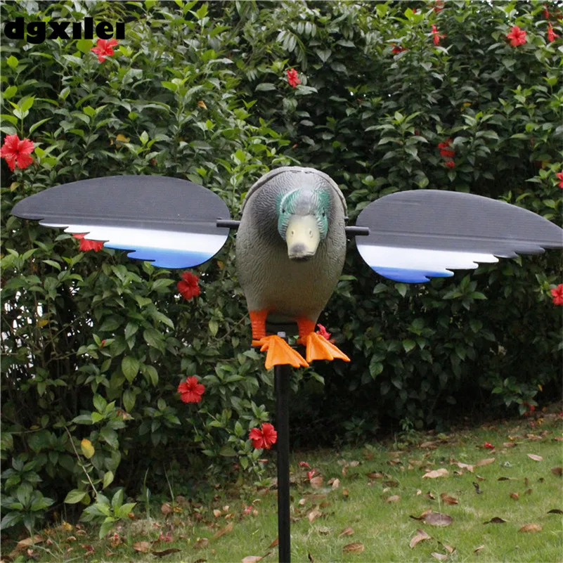 

Wholesale Outdoor Hunting Remote Conrol 6V/12V Hunting Electronic Decoy Hunting Duck With Magnet Spinning Wings