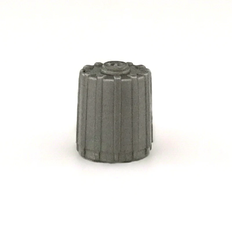 

100pcs TPMS Tire Valve Caps with O-ring Seals Gray Plastic Valve Dust Covers for TPMS Valve Stems Car Tyre Accessories
