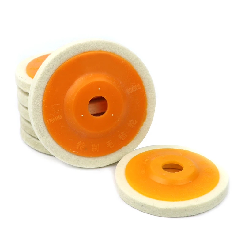 Buy 85mm/100mm Wool Polishing Wheel Angle Grinder