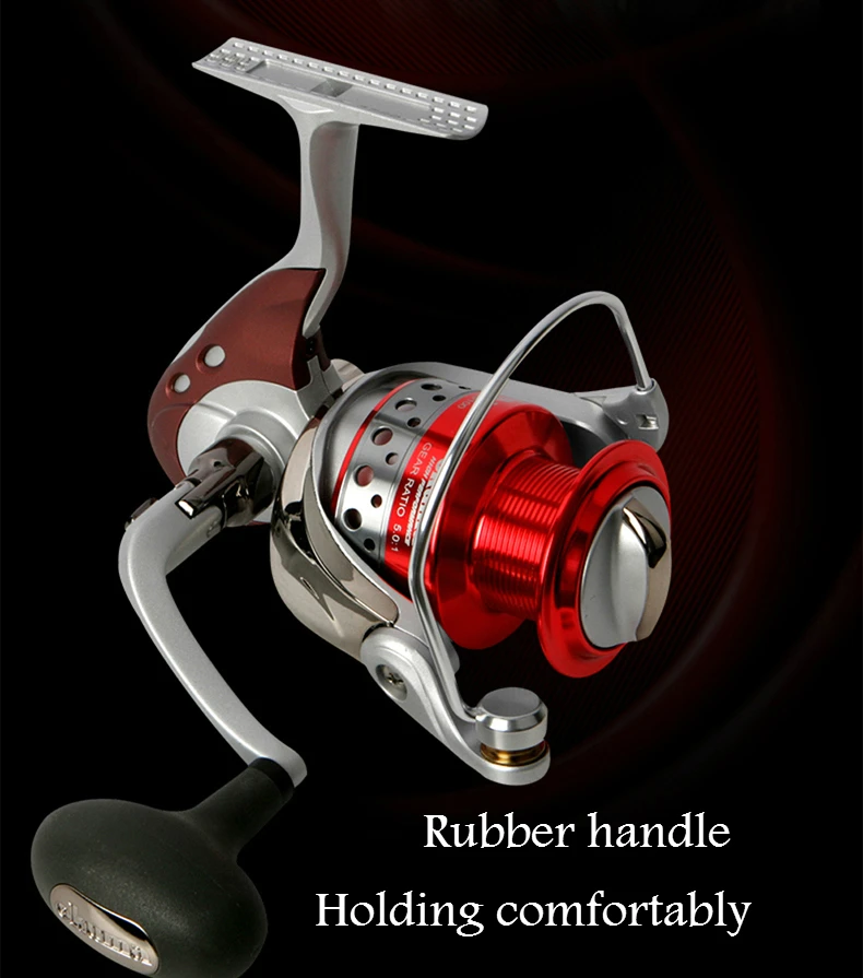 OKUMA LOE II 2000 High Quality Fishing Reel Spinning Reel Gear Ratio 5.0:1  Ball Bearing 6+1 Lure Reel Sea River Fishing Tackle