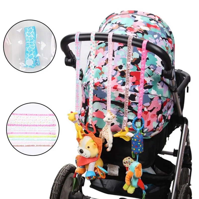

Baby Anti-Drop Hanger Belt Holder Toys Stroller Strap Fixed Car Pacifier Chain