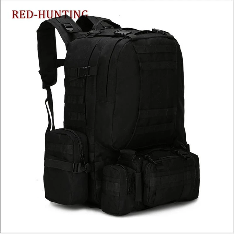 50L Molle 600D военный тактический рюкзак для походов, походов, охоты, альпинизма, камуфляжные сумки для альпинизма