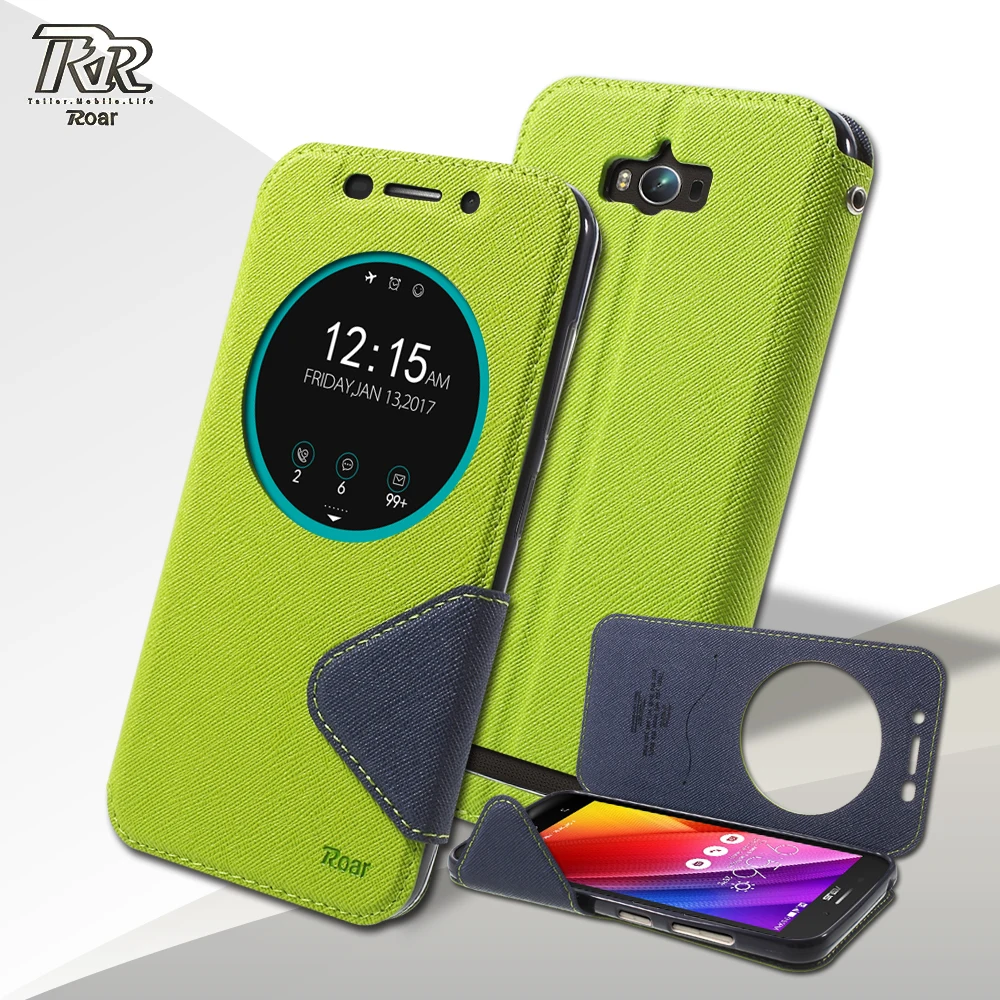 Рев Корея coque для Asus Zenfone Max ZC550KL чехол Дневник Посмотреть кожаный телефона 5