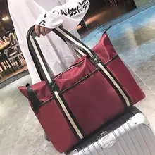 Женская водонепроницаемая нейлоновая дорожная сумка, Упаковочная Сумка для самолета, Повседневная сумка для посадки, Большой Вместительный багаж, сумка для мамы, спортивная сумка для сна