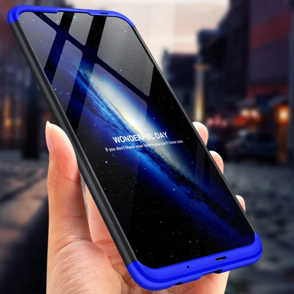 Жесткие Пластиковые чехлы для Huawei P Smart 2019 с полной защитой на 360 градусов