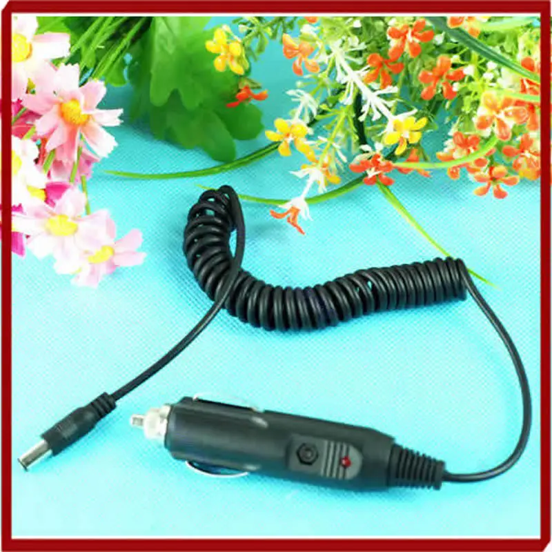 

1x DC 12V 5.5 X 2.1mm Car Auto Vehicle Charger Power Adapter Cord Black