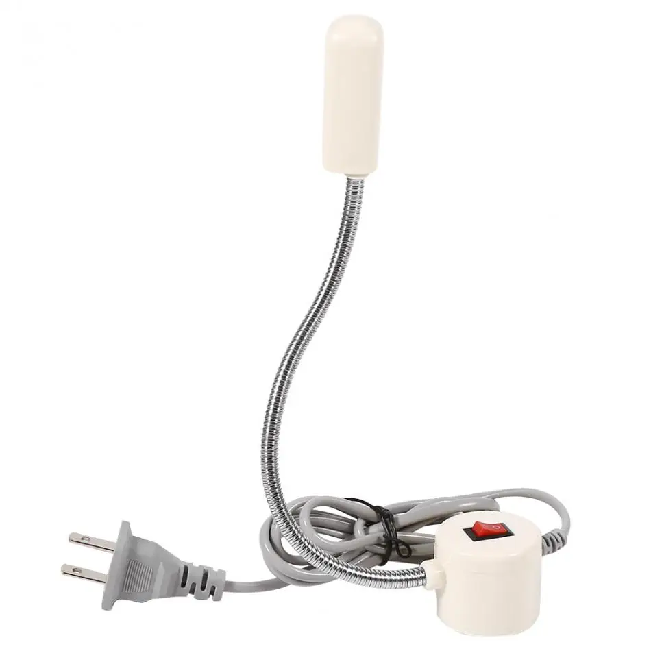 US 30 LED Light Working Lamp Sewing Machine Magnetic Base Switch Flexible Torch