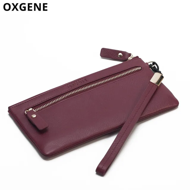 ladies soft leather wallet