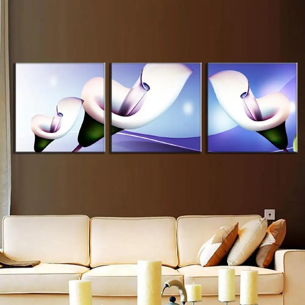Acquista all'ingrosso online vetro pittura di fiori da grossisti ... Struttura in vetro moderna