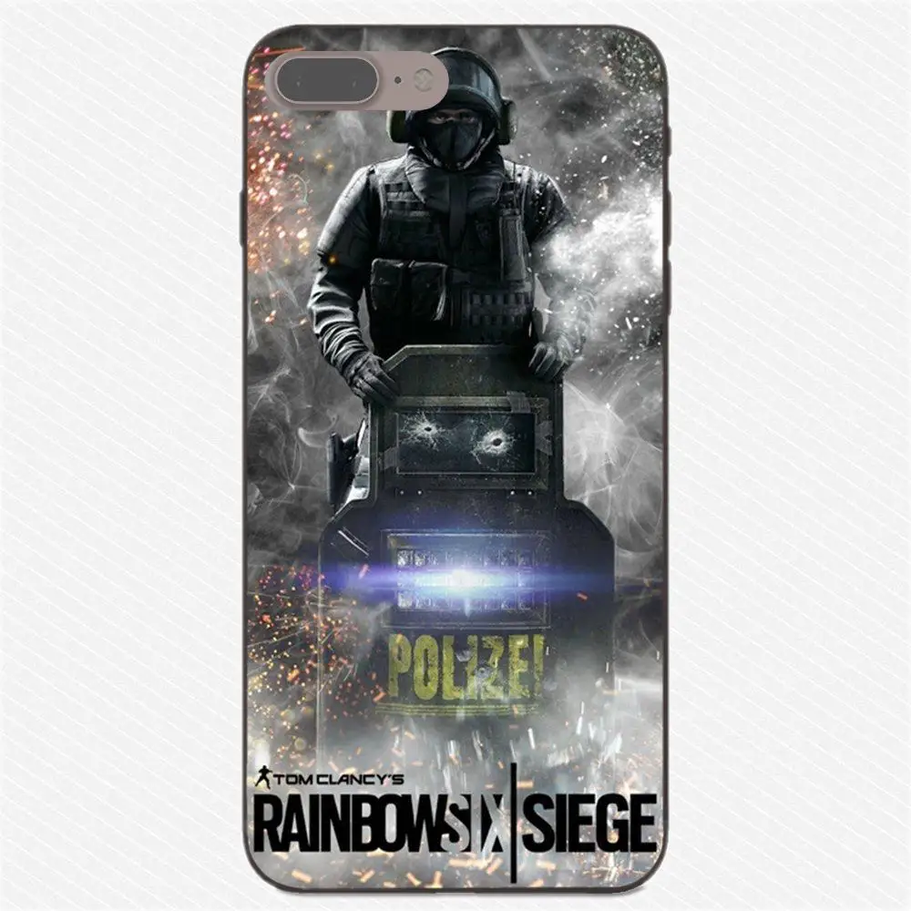 Rainbow Six Siege Operation Black Ice для Huawei Honor Enjoy Mate Note 6s 8 9 10 20 Lite Play Pro P smart Soft