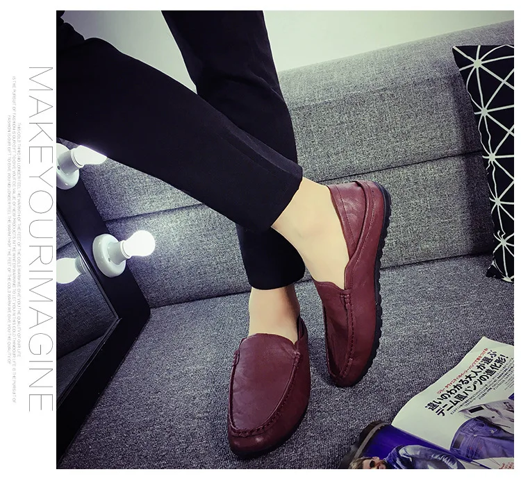 Size 36-44- Men's Shoes- Fashion Brand Men's Love Shoes- Spring Autumn- Soft Shoes Men's Leather -Walking Shoes- Leisure Driving Men's Flats (11)