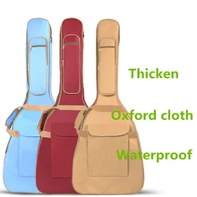 Waterproof 10mm Thicken 40 41 Steel-String Guitar Bag Case Backpack More Color Guitarra Bass Accessories Parts Carry Gig