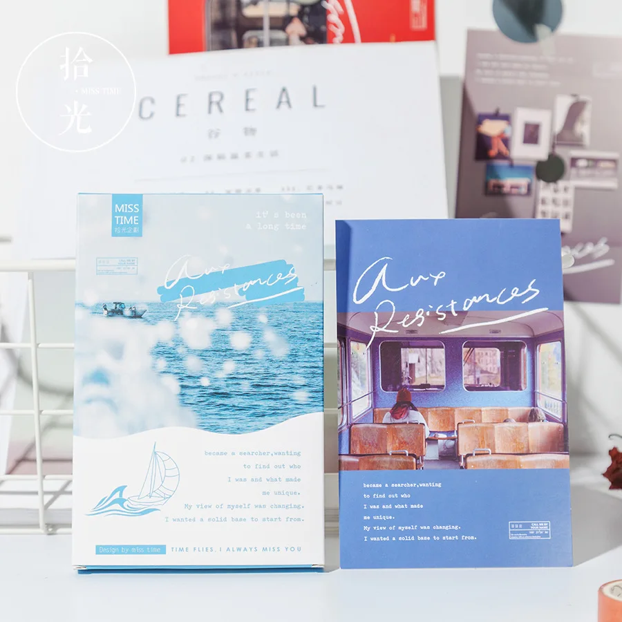 

30 Sheets/Set Novelty Life Reflection Postcard/Greeting Card/Message Card/Christmas and New Year gifts