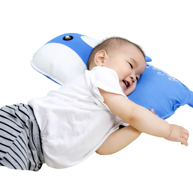 

Free shipping baby anti-bias headrest buckwheat pillow size is 25*56*5 cm suitable for 0-5 years old baby T01