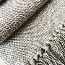 Ковер ручной работы, винтажный напольный коврик, ковер ручной работы, однотонный Коврик для медитации, современный ковер для гостиной, индийский ковер в полоску