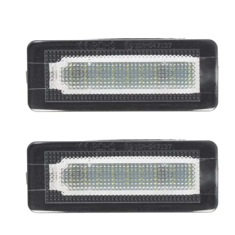 2x18 SMD светодиодный светильник для номерного знака без ошибок для Benz Smart Fortwo Coupe 450 451 W450 W453