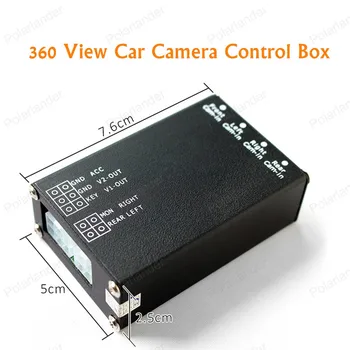 

wholesale 4PCS Back UP Rear View Cameras 4 Way Cameras Switch System for parking 360 View Car Camera Control Box