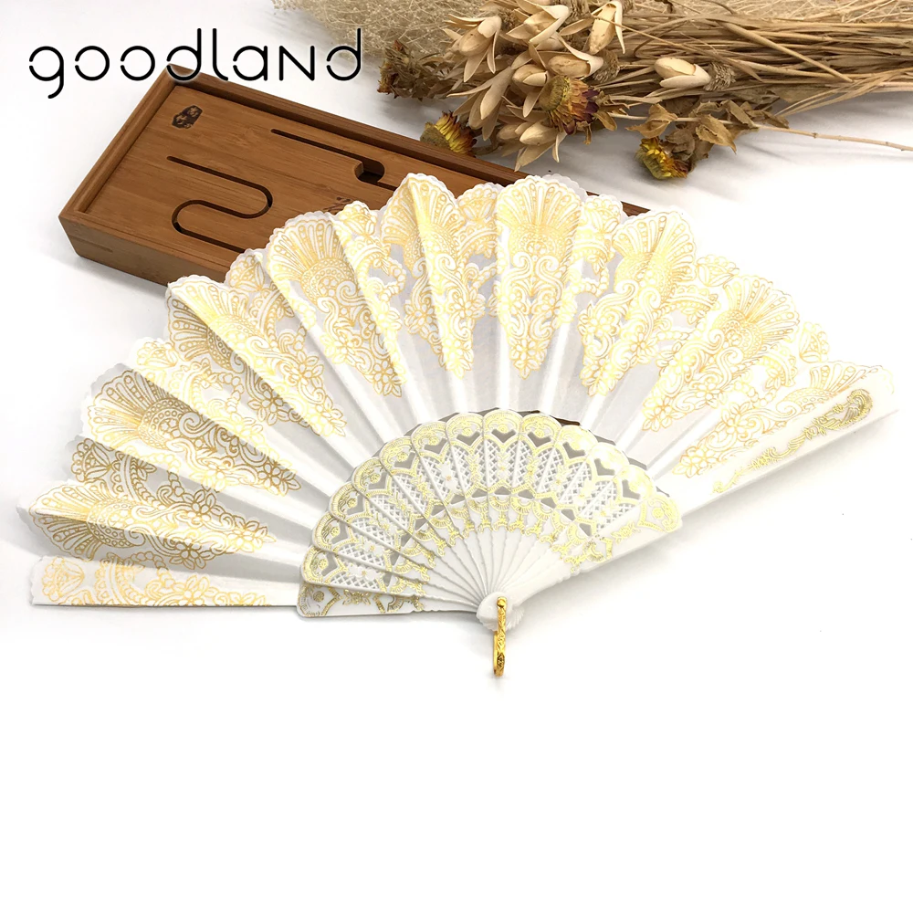 

Free Shipping 30pcs Plastic Hand Fan Sequins Rose Flower Embroidered Dancing Party Fan Wedding Favors Decoracion Fiestas