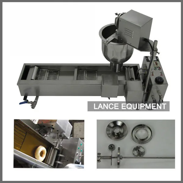 Full automatic donut fryer/ donut making machine for sale/ donut frying