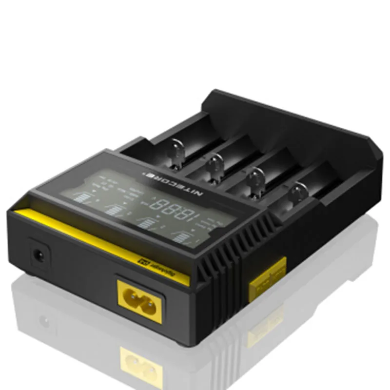 Nitecore D4 D2 I4 I2 Digi зарядное устройство lcd интеллектуальное Li-Ion AA AAA 18650 14500 16340 26650 быстрое зарядное устройство H15