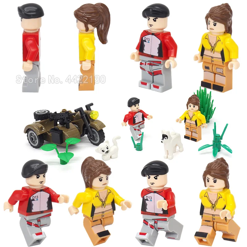 

Military Boy Figures Set Building Blocks Legoinglys City Special Forces Girl World War 2 Soldier Weapons Gift Moc Buildings Toy