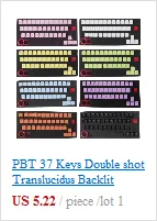 Механическая клавиатура Clear Key caps 6 Key caps Swit6X Тестер Комплект для Cherry MX