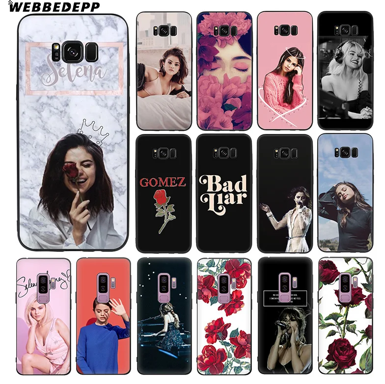 WEBBEDEPP Selena Gomez Singer Мягкий ТПУ силиконовый чехол для Samsung Galaxy S10 S10e S9 S8 Plus S7 S6 Edge &amp J6
