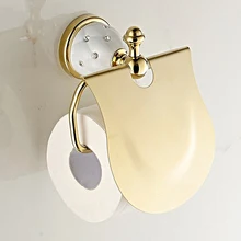 Позолоченный держатель для туалетной бумаги, держатель для полотенец, держатель для туалетной бумаги, аксессуары для ванной комнаты