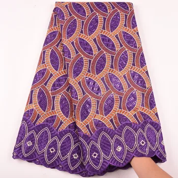 

Latest High Quality Swiss Voile Laces In Switzerland Cotton African Dry Cotton Lace Fabric Nigerian Man Voile Lace 5 Yards 1597