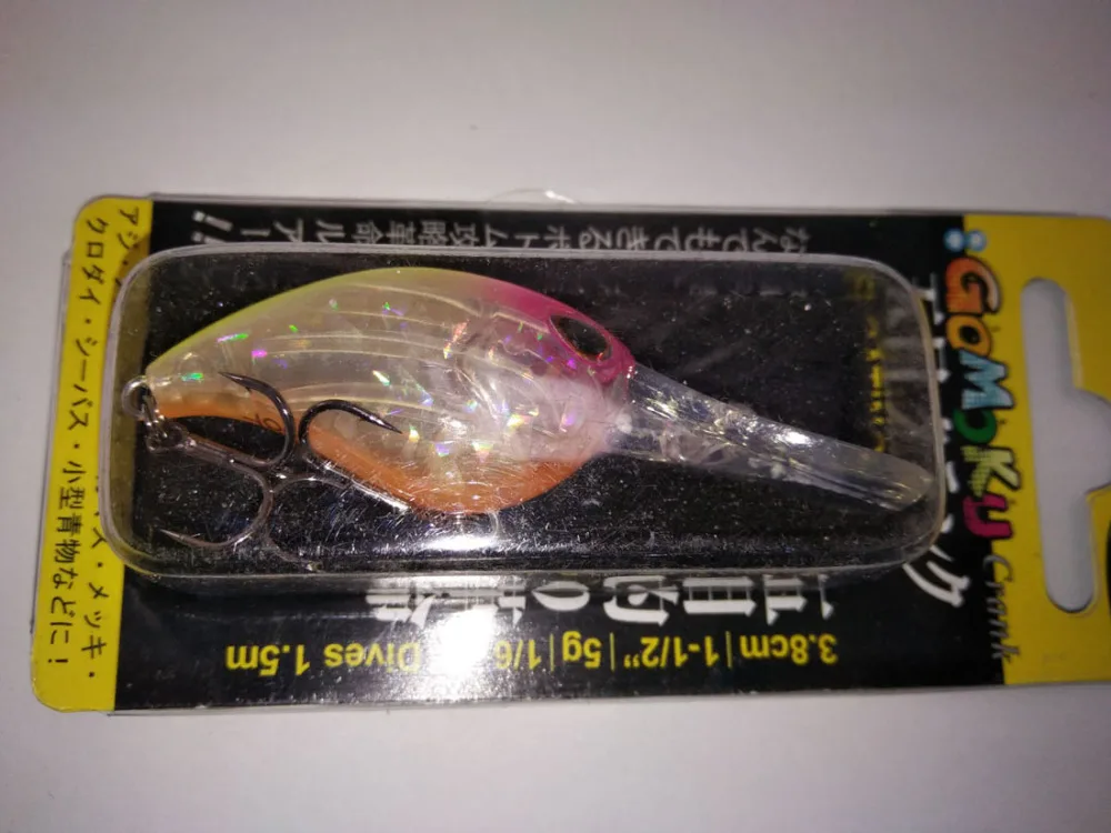 Basslegend-الصيد العائمة البسيطة crankbait 38 ملليمتر/5 جرام
