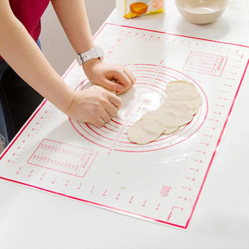 Silicone Fiberglass Baking Sheet Rolling Dough Pastry Cakes Bakeware