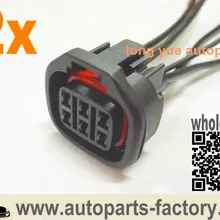 Длинный yue 2 шт. 1 JZGTE Клапан Регулировки Холостого Хода разъем Супра IAC скорость двигателя ISCV провода чехол для Toyota 1JZ 2JZ Lexus 8"