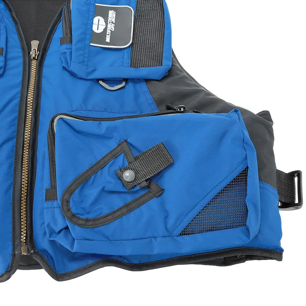 Outdoor Multi Bag Fishing Vest Unisex Adult Safety Life Jacket  (47)