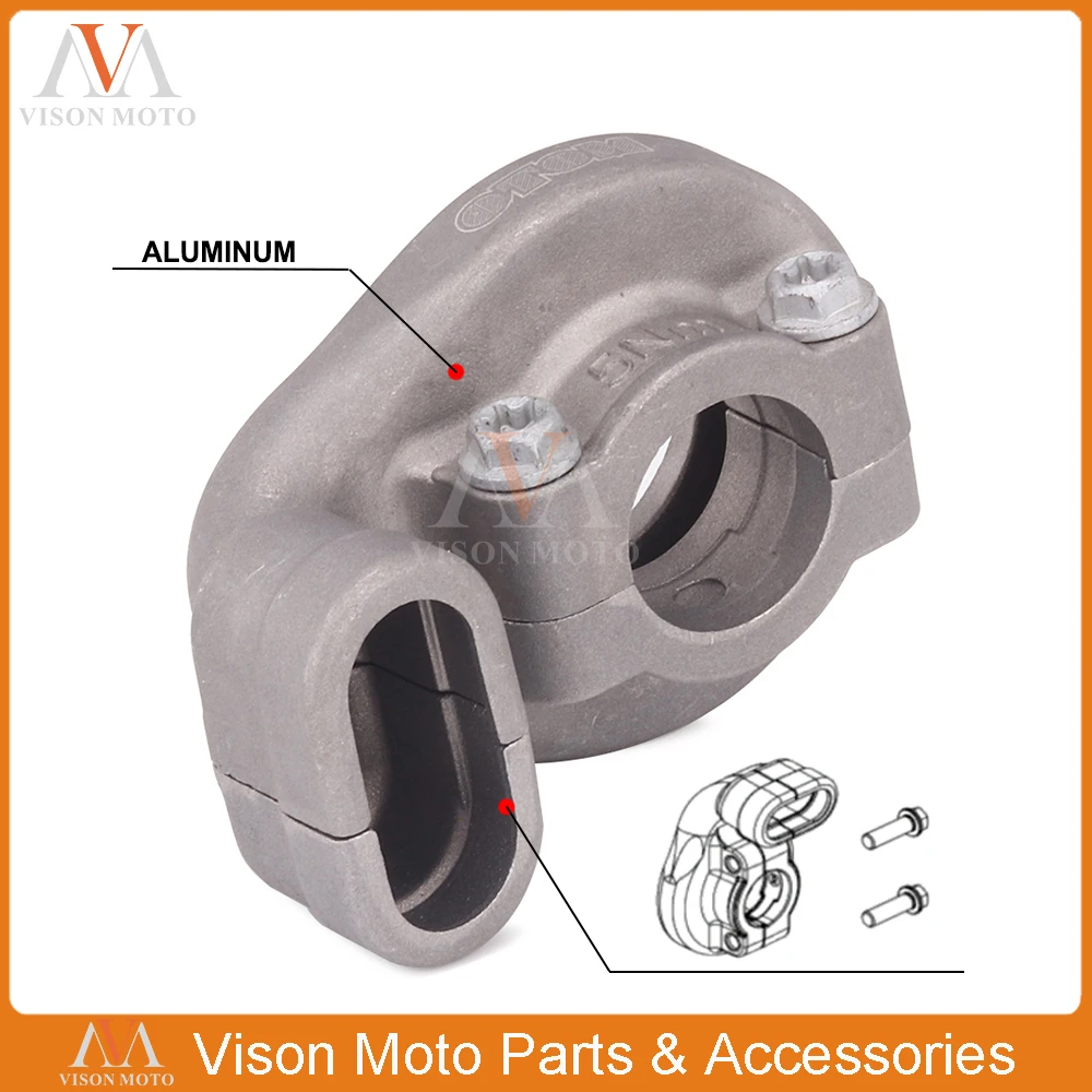 Aluminum Throttle Control Casing Base For KTM Husqvarna SXF XC XCF SX XCW EXCF FC FE FX FS 250 300 350 450 500 501 TE250i SXF250