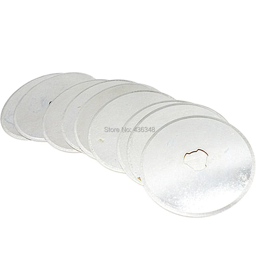 45mm Rotary Cutter Circular Spare Blades Quilters Sewing Fabric Leather Cut