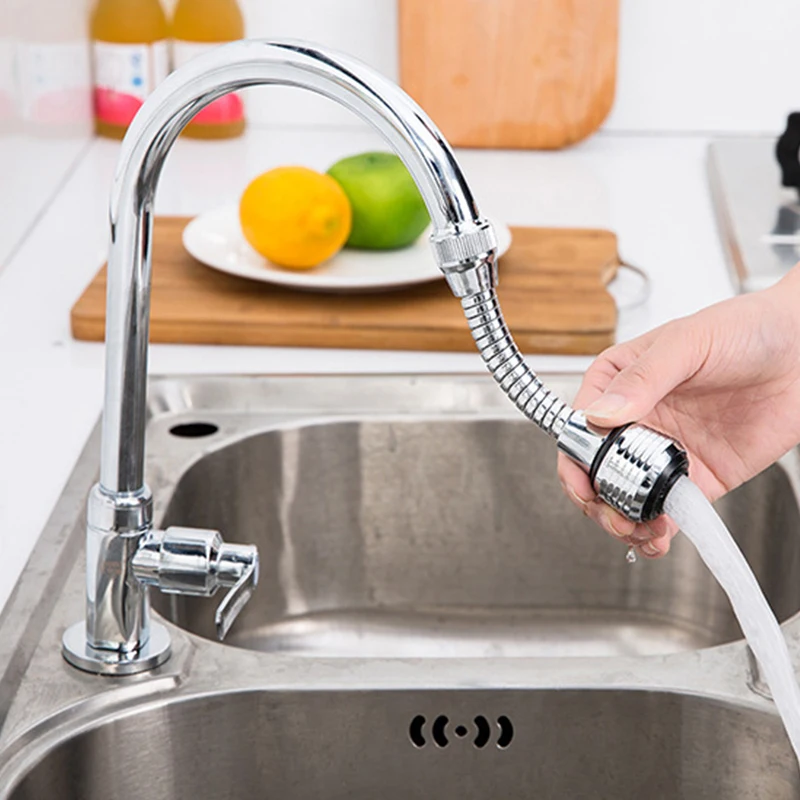 Stainless Steel Rotatable Bathroom Kitchen Accessories Water Saver