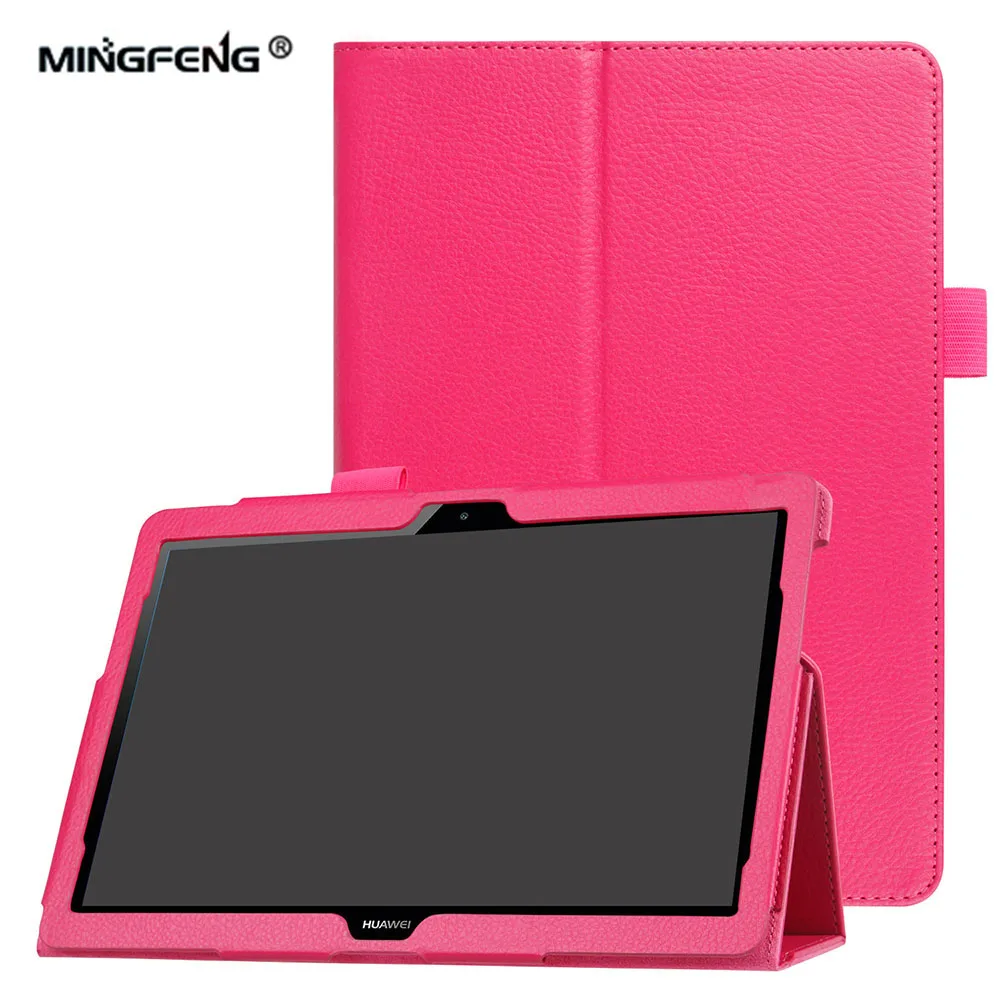 

For Huawei MediaPad T3 10 AGS-WO9 AGS-L09 Case PU Leather Cover for Huawei Honor Play Pad 2 9.6inch Table Case+Stylus Pen