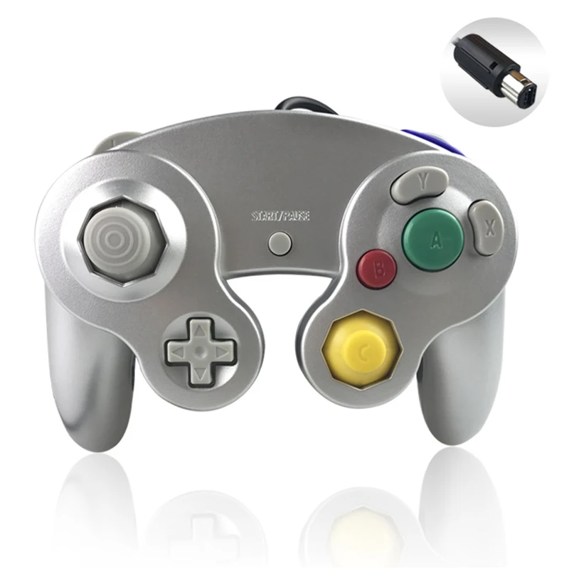 

For Nintendo game controller for N GC handle GC single point gamepads vibration handle 19 colors